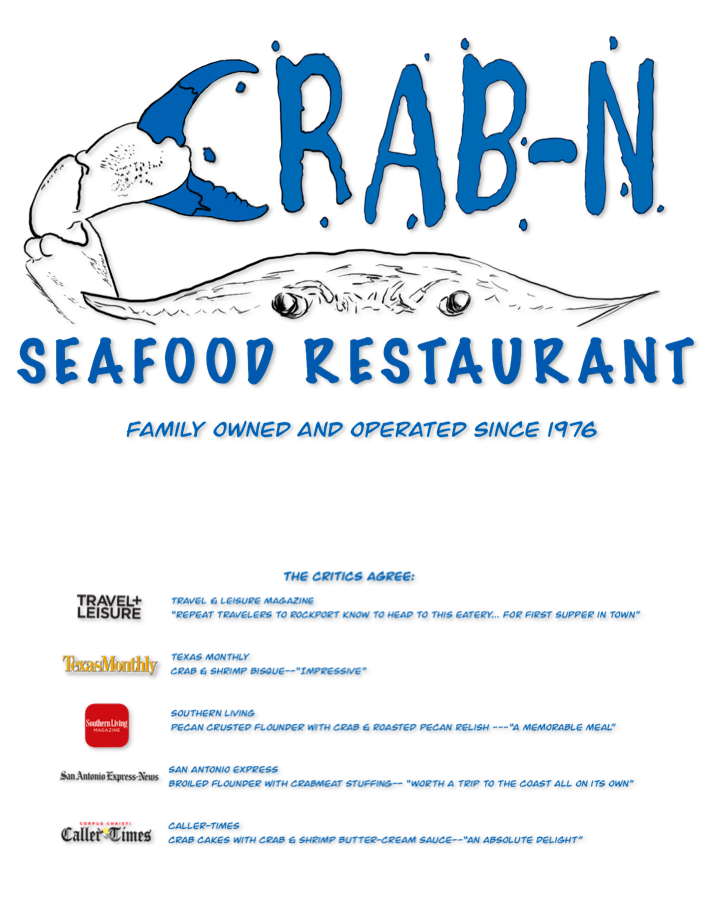 Menu Page 1