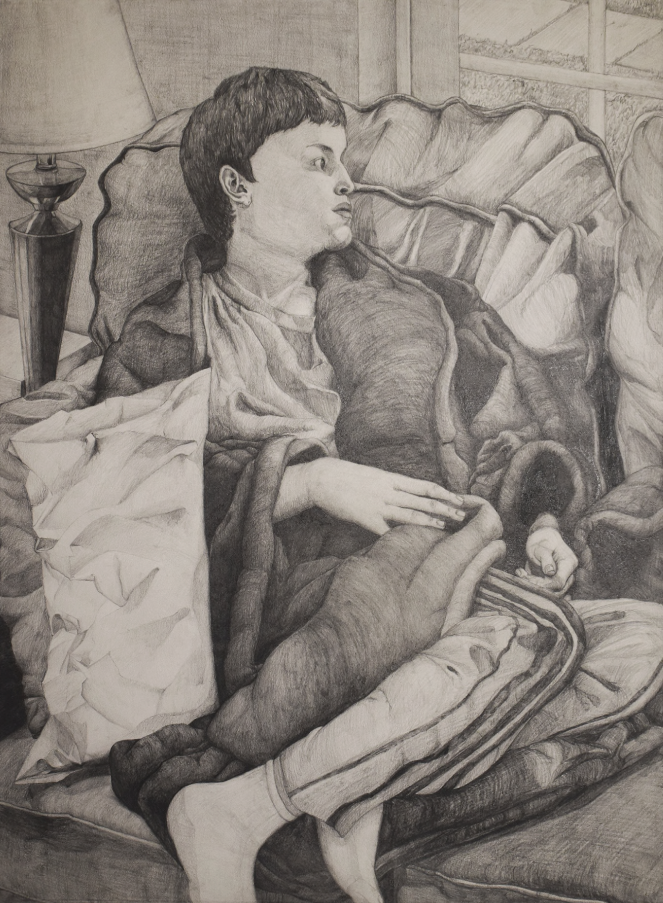 WAITING FOR MY FATHER - 30x22