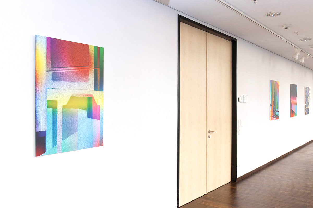 Example of exhibition at Oberfinanzdirektion Frankfurt by Andreas Gärtner