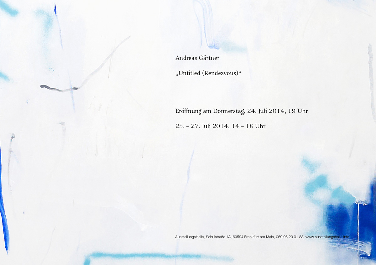 Example of exhibition by Andreas Gärtner