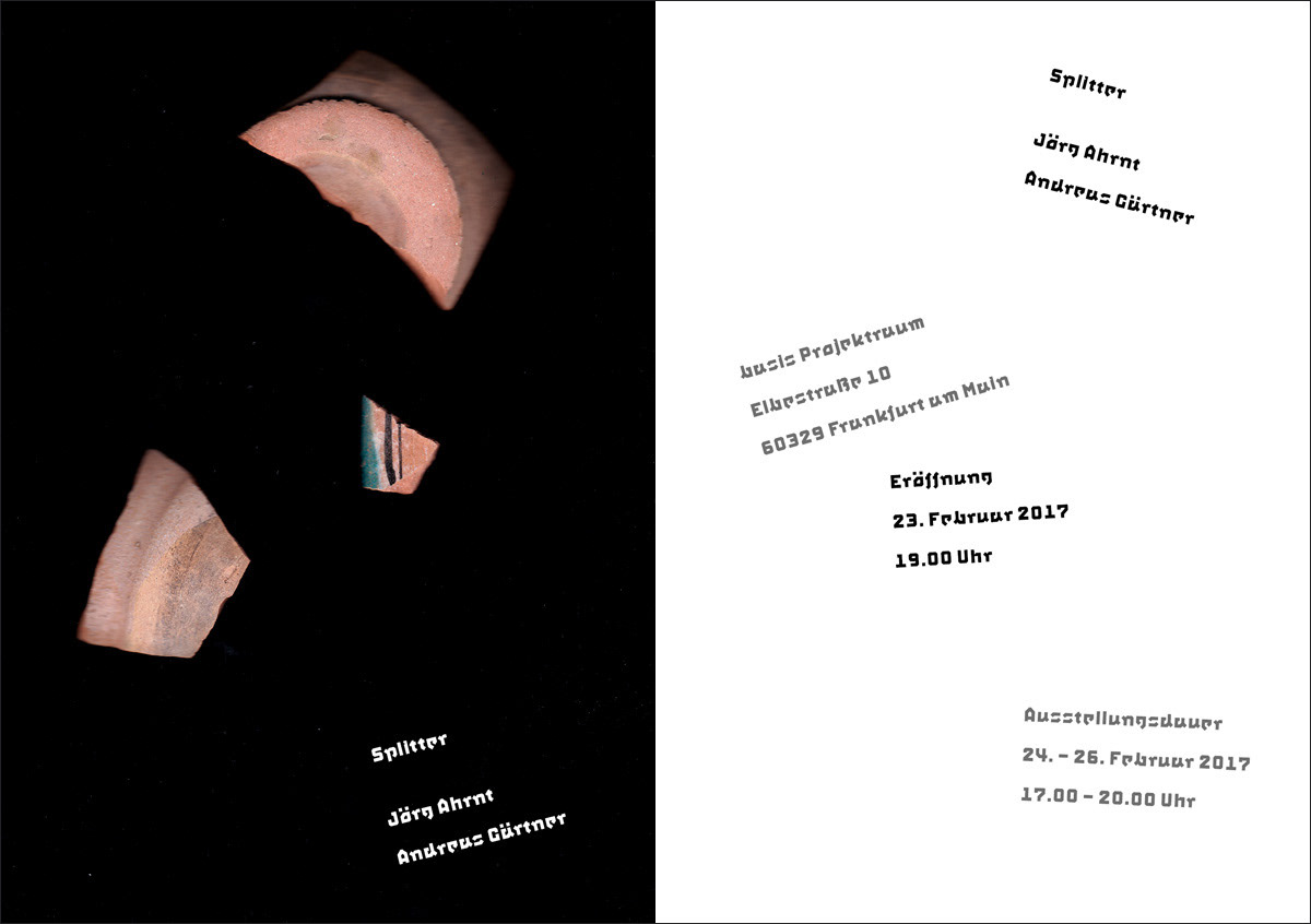 Example of exhibition by Andreas Gärtner