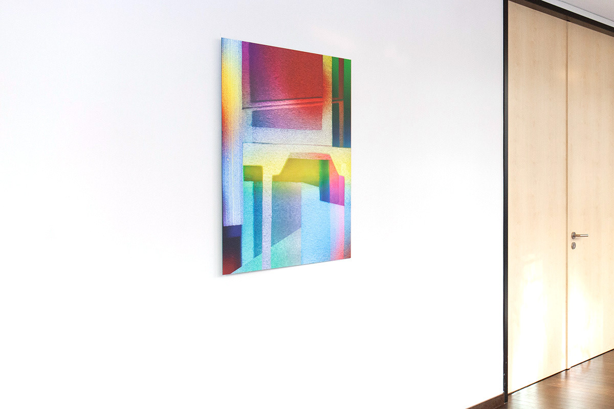 Example of exhibition at Oberfinanzdirektion Frankfurt by Andreas Gärtner