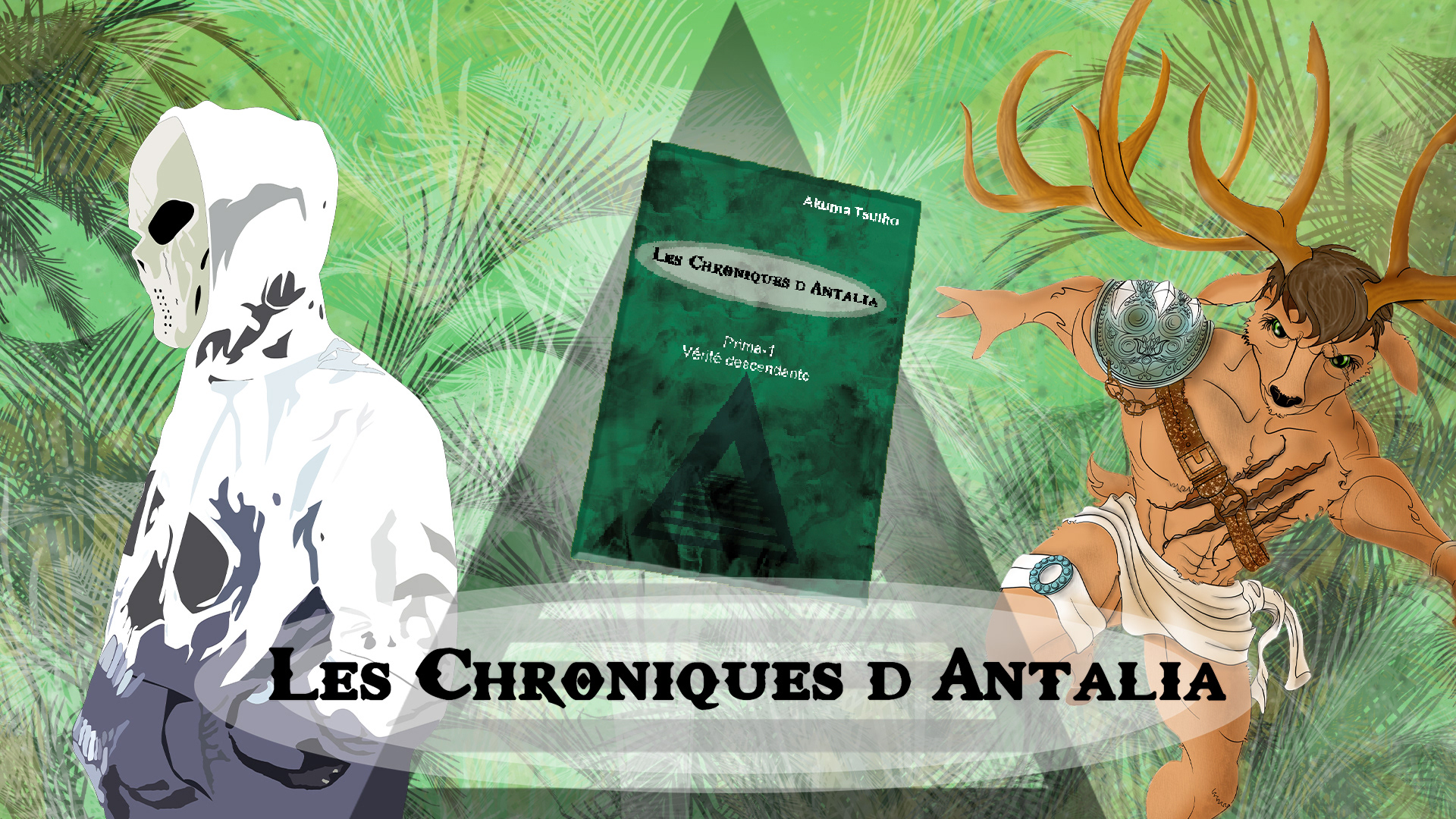 Montage pour la promotion d'un livre