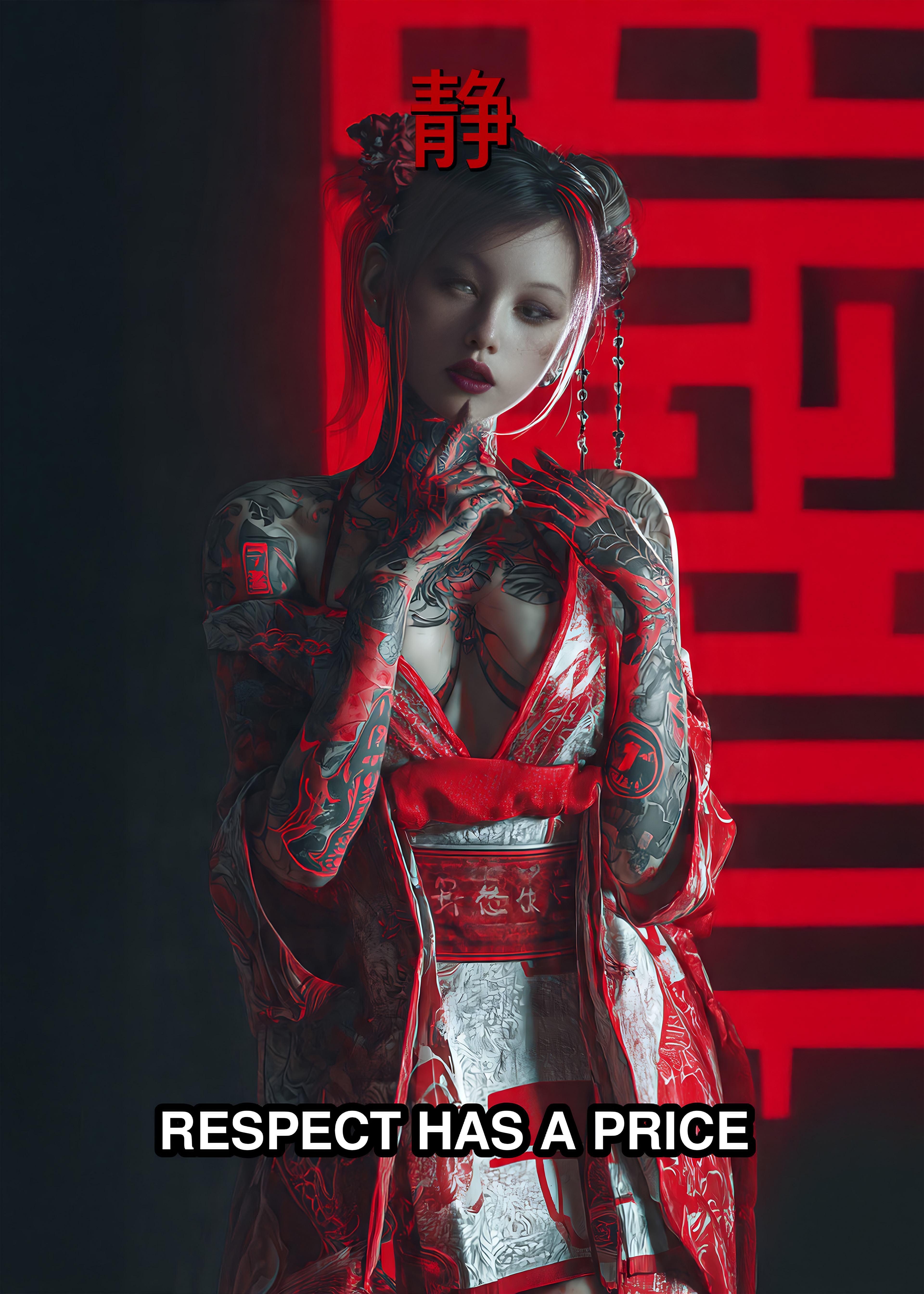 KAGE – "Respect has a price" La silencieuse. Elle ne frappe jamais. Elle décide.