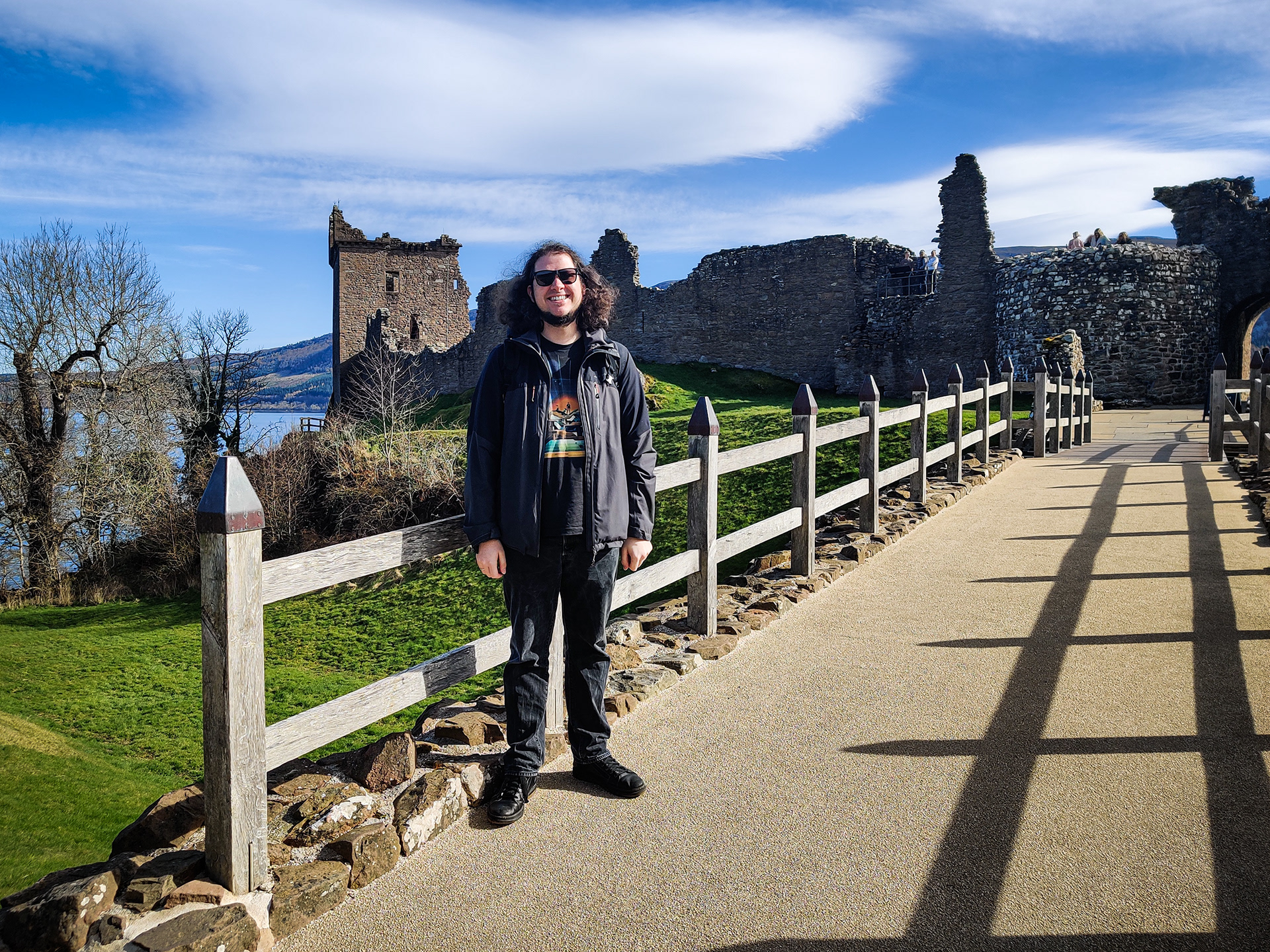 19.03. - Der alte Eingang zum Urquhart Castle