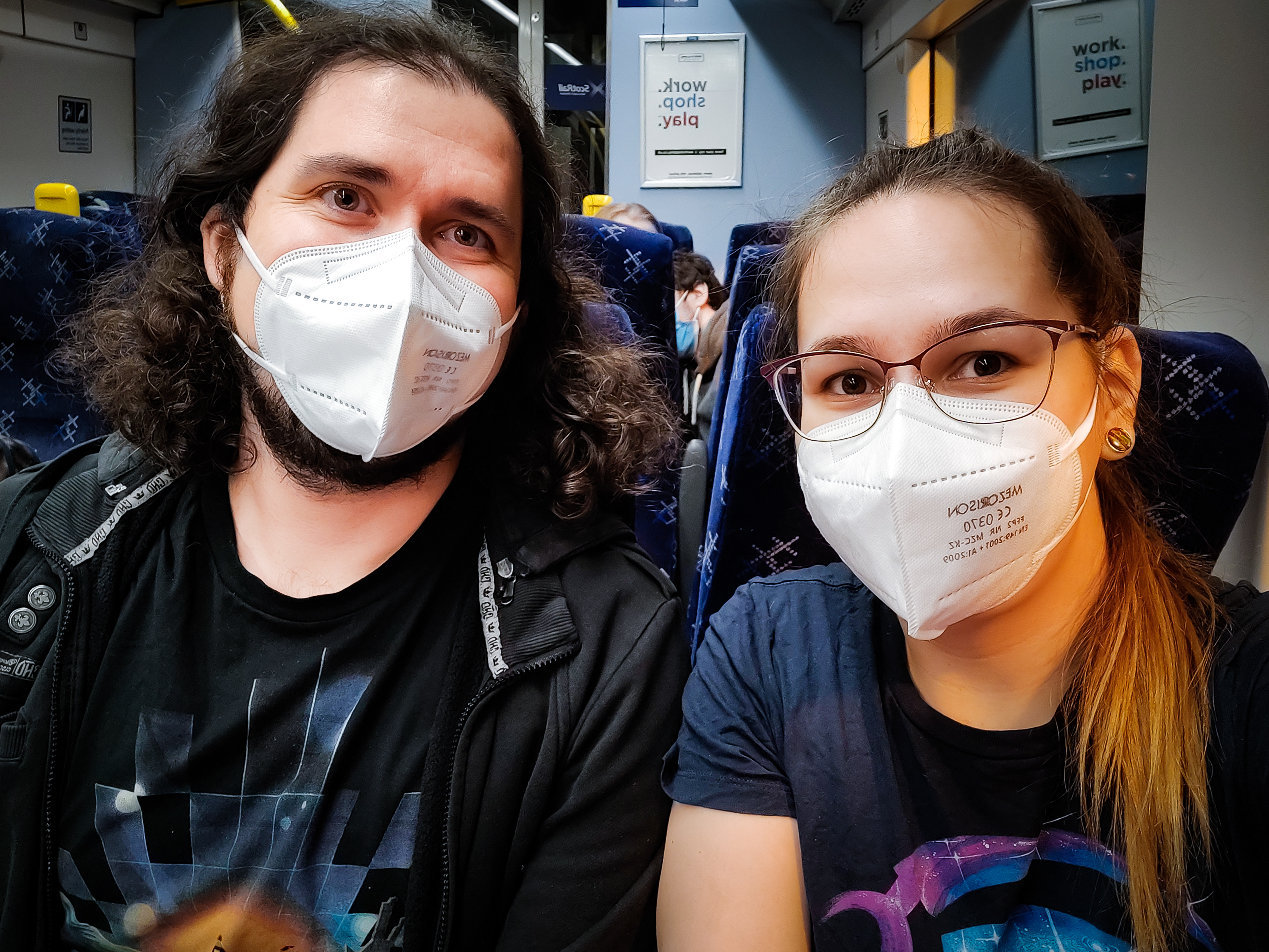 18.03. - Anreise per Zug nach Inverness