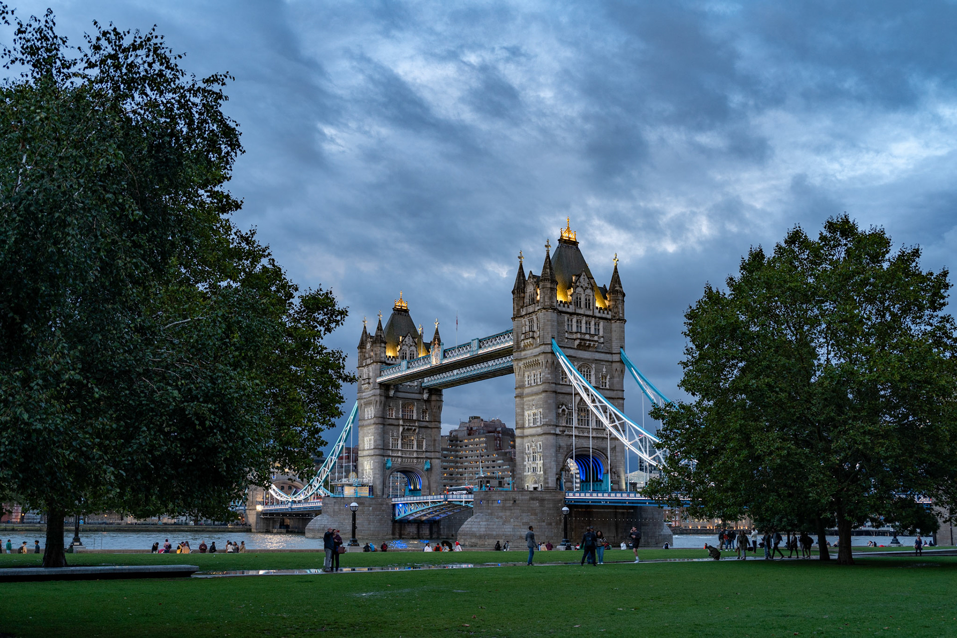 Tower Bridge from Potters Fields Park