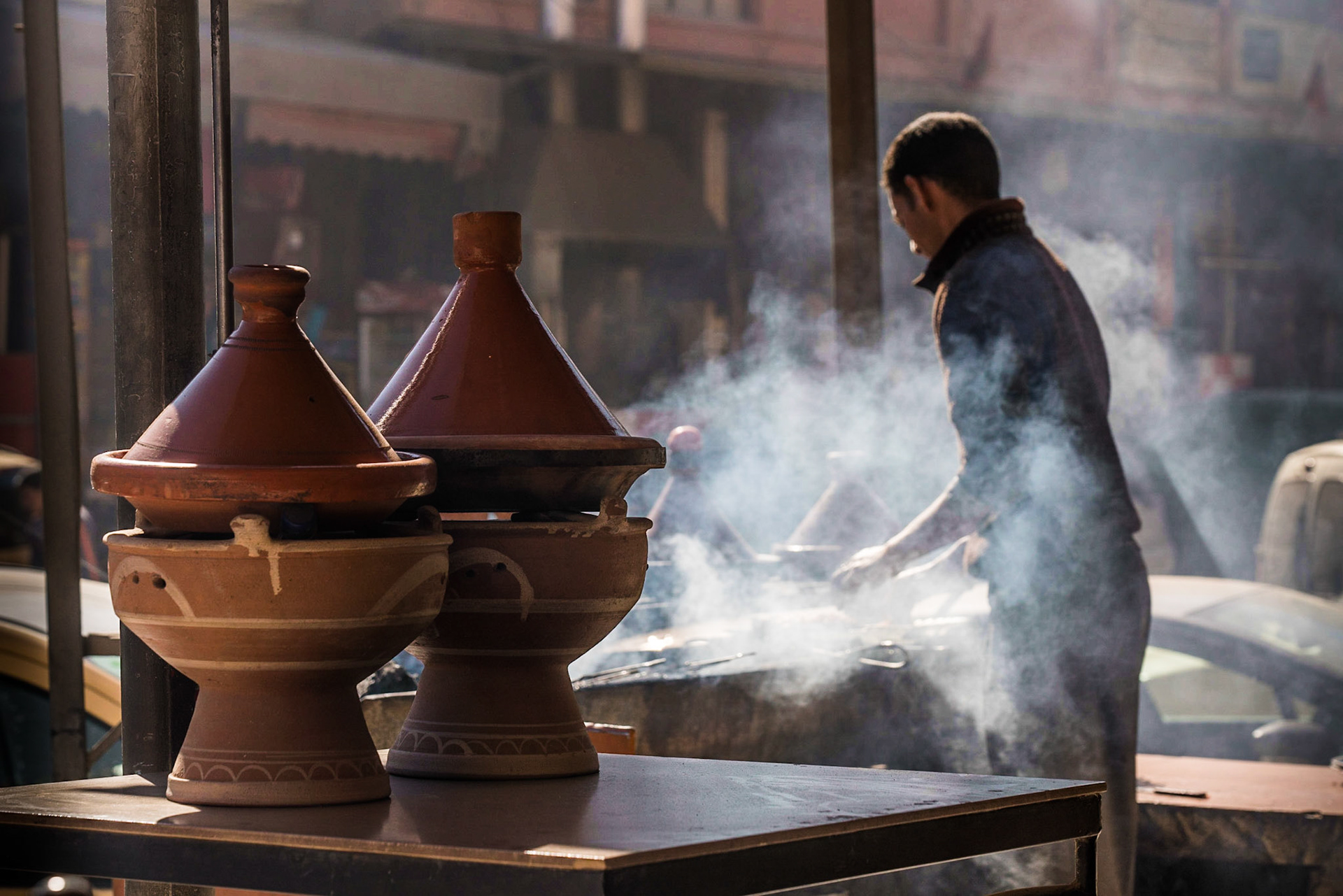 Route to Tizi n'Tichka