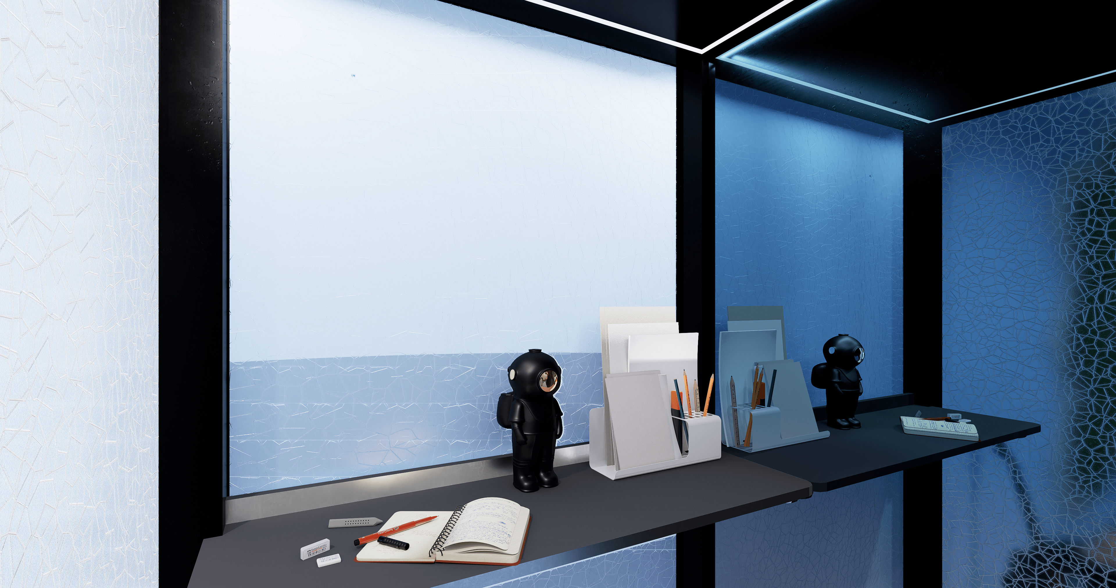 Acoustic workspace enclosure