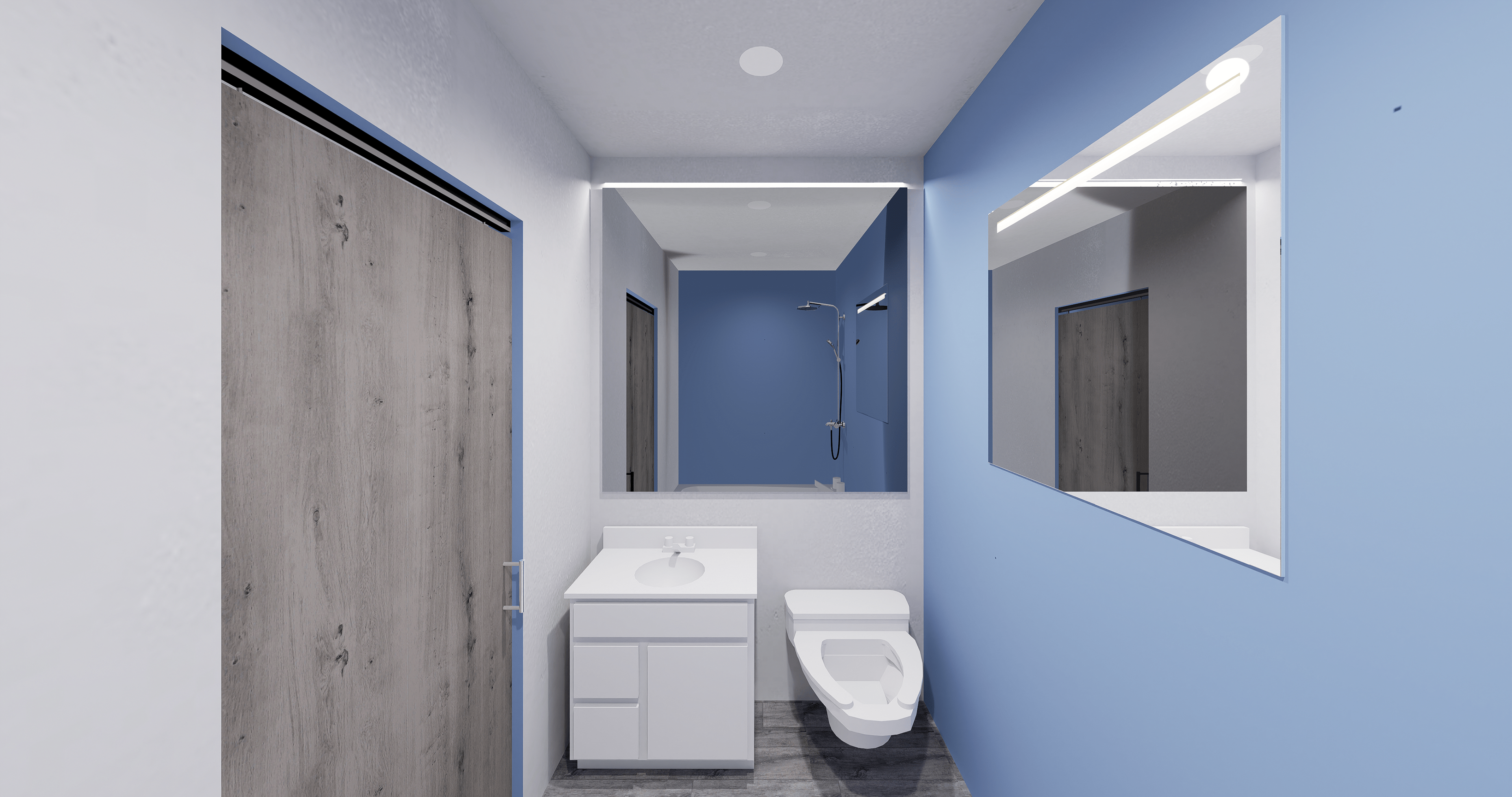 Full bath space
