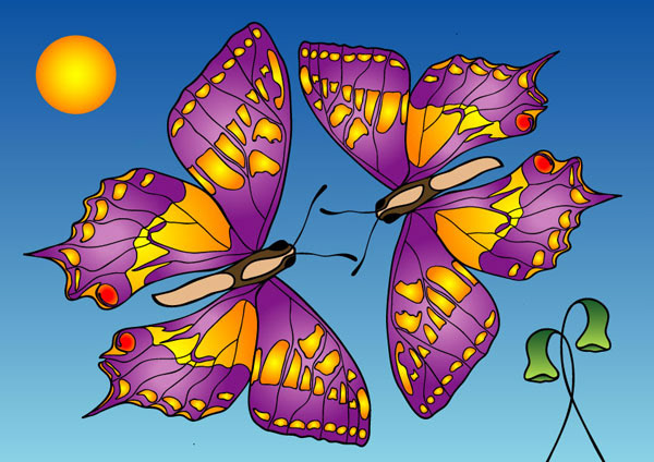 butterflies