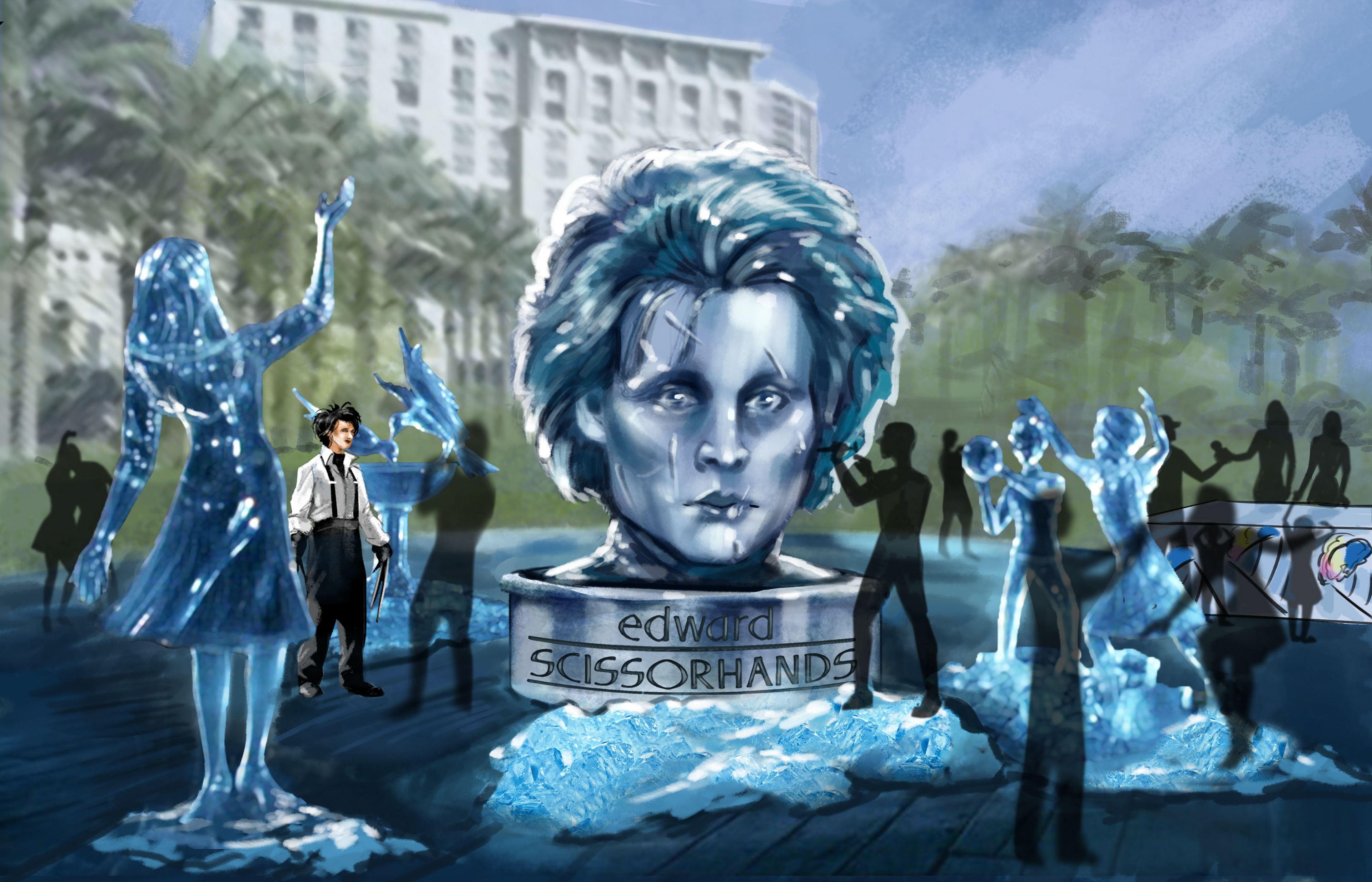 Edward Scissorhands | Home Brew Agency | 2015