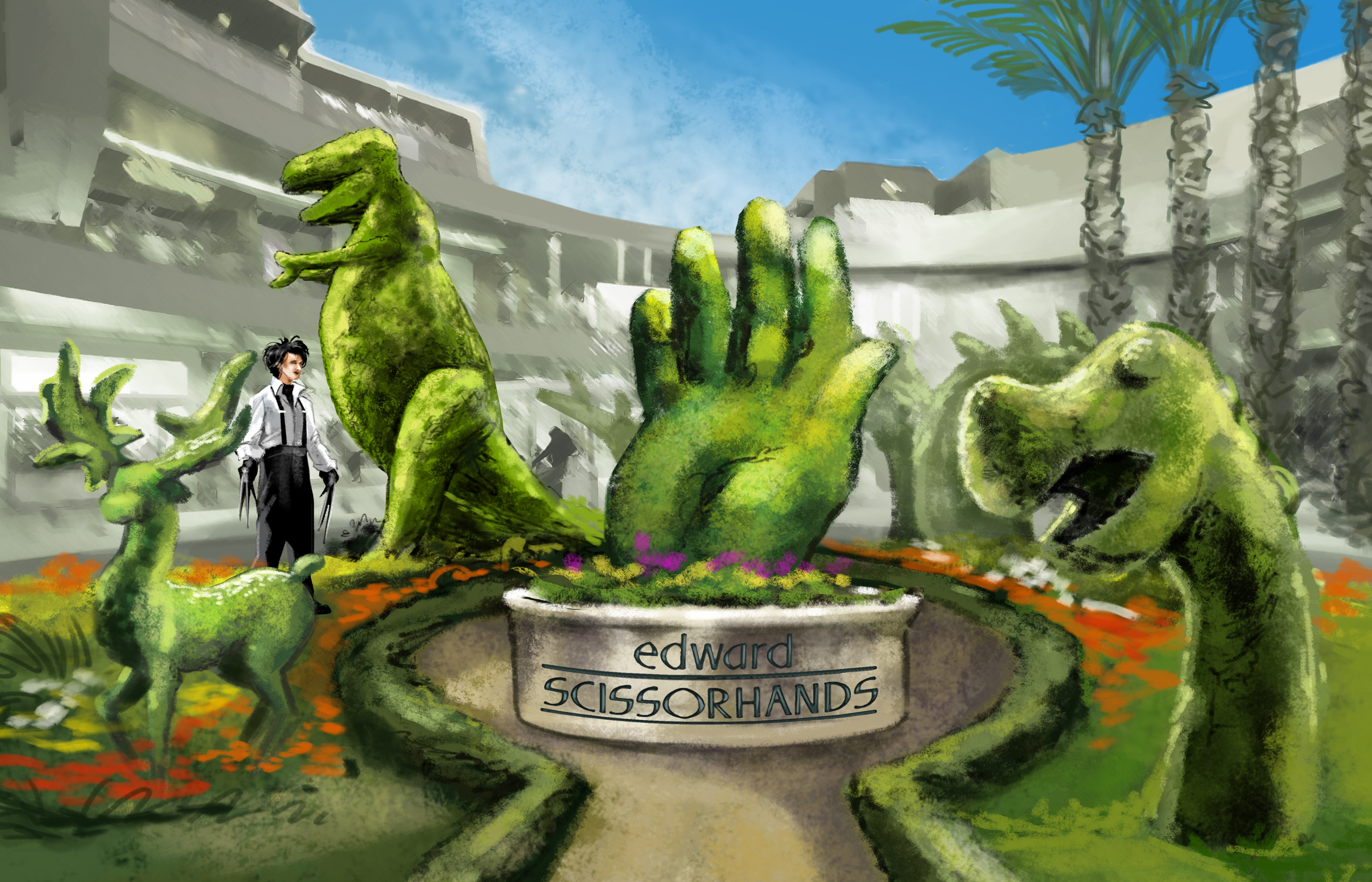 Edward Scissorhands | Home Brew Agency | 2015