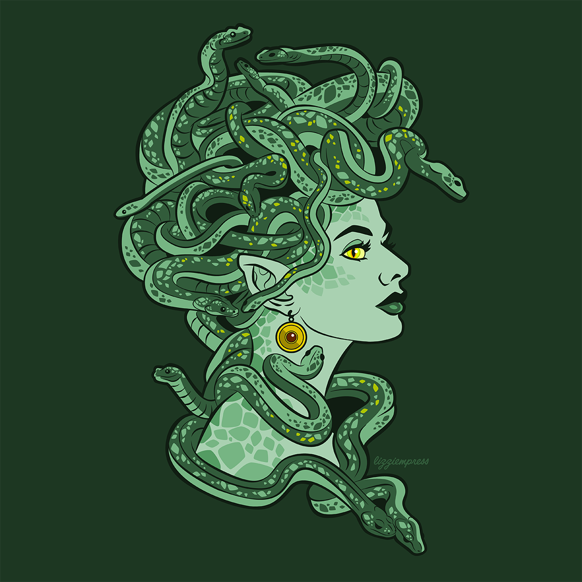 Medusa © Elizabeth Masters 2024