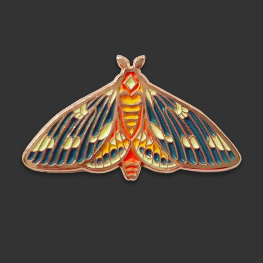 Rune Moth © Elizabeth Masters 2018