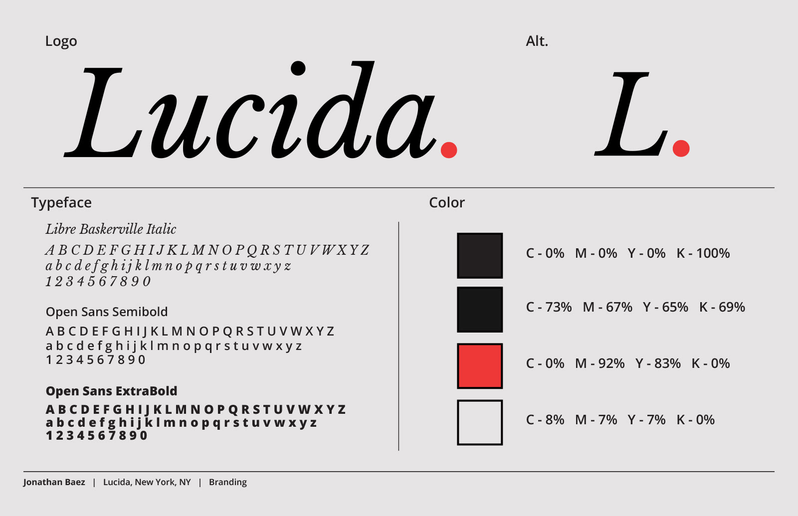 Lucida - Branding