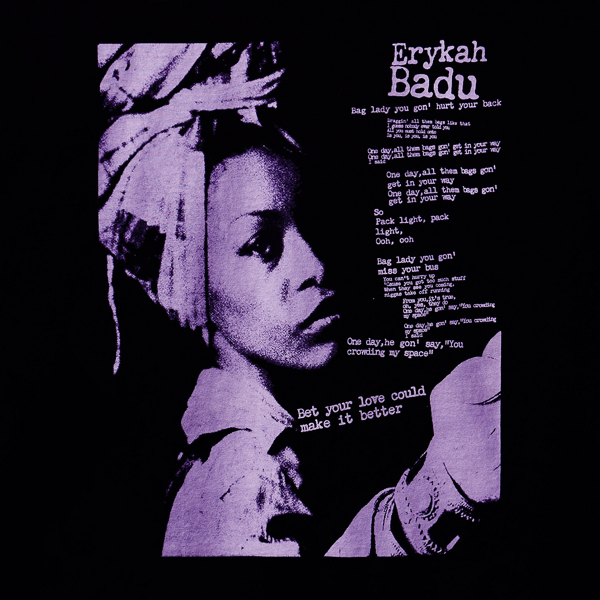 erykah badu bag lady