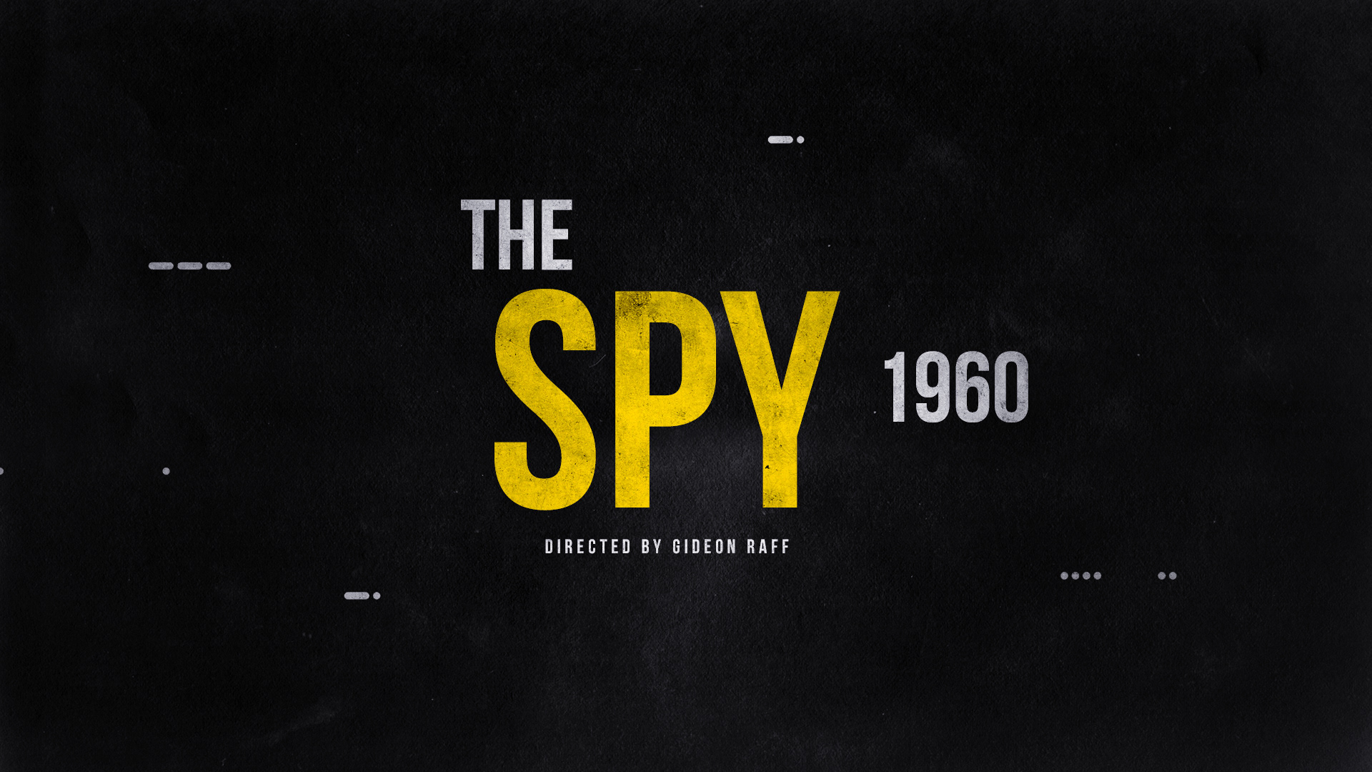 THE SPY // ARTWORK