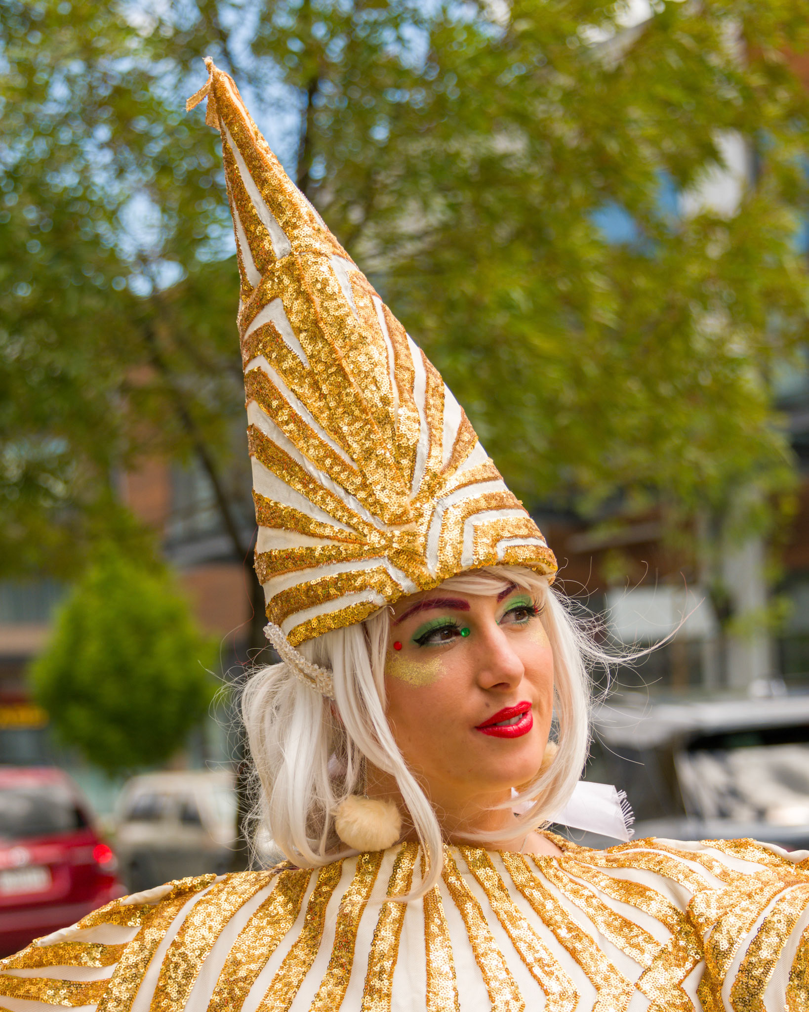 Star fairy with green sparkles