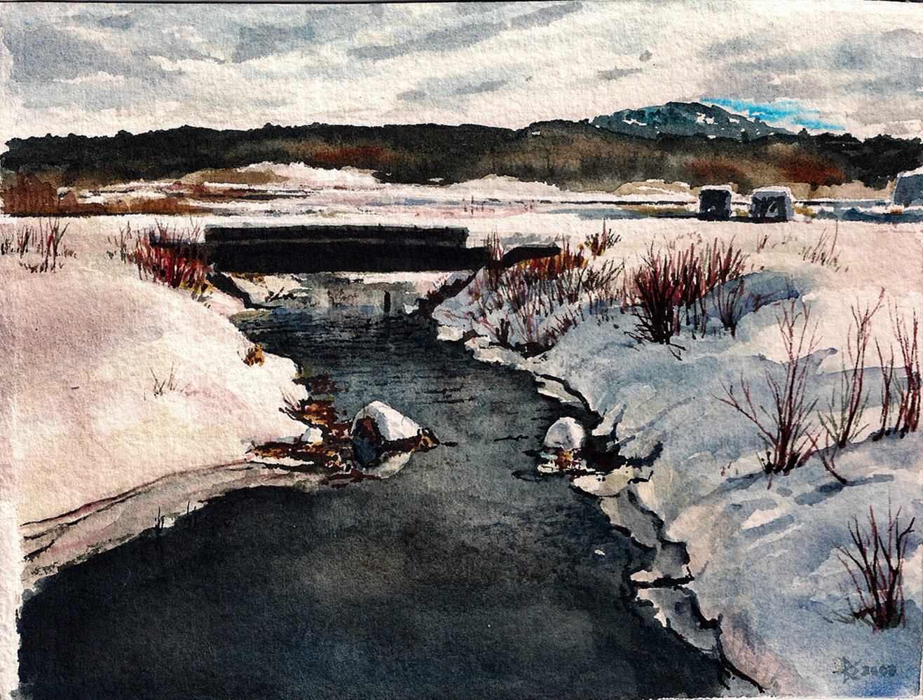 Watercolour on Arches Paper