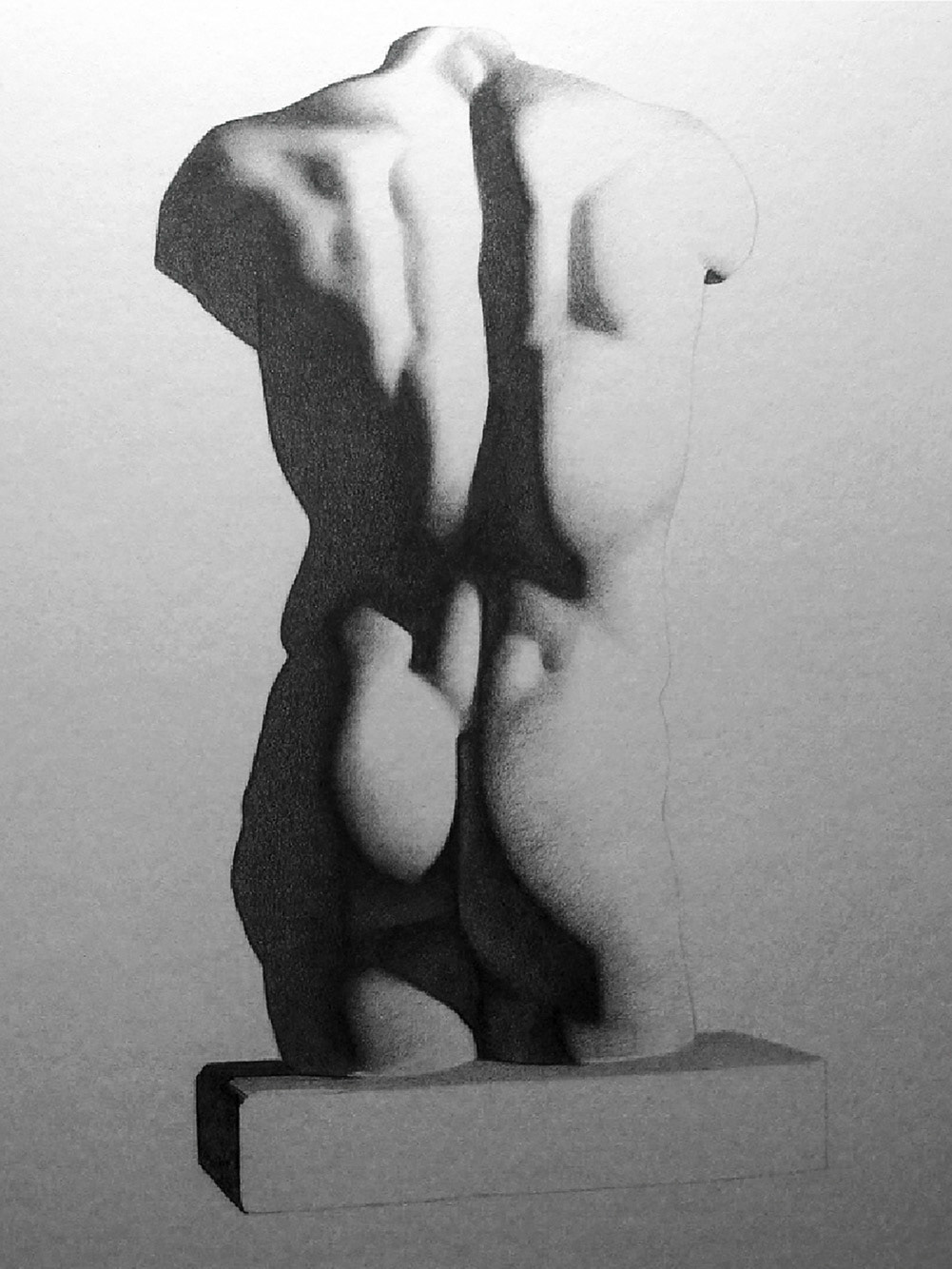 Graphite on Stonhenge Paper