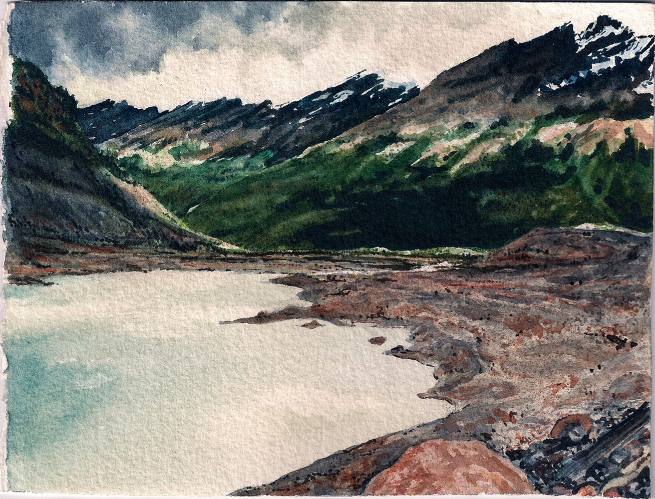 Watercolour on Arches Paper