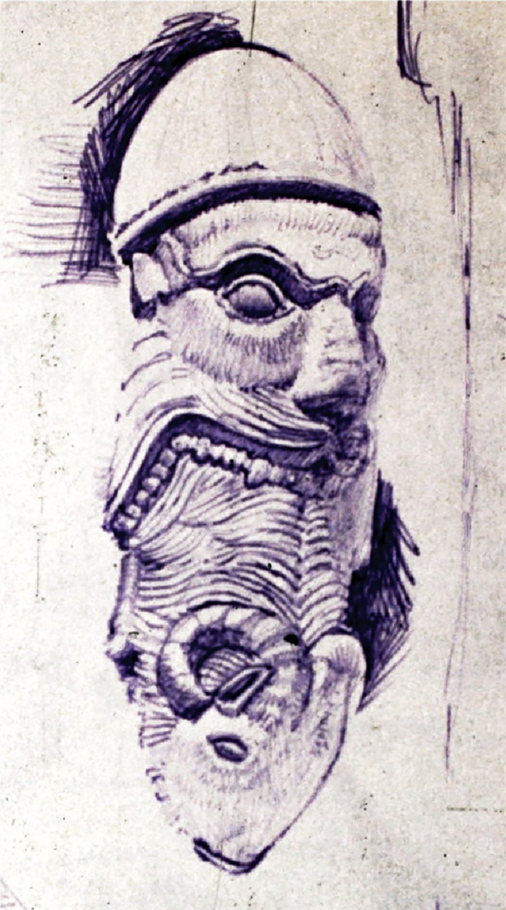 Ballpoint Sketch on Paper