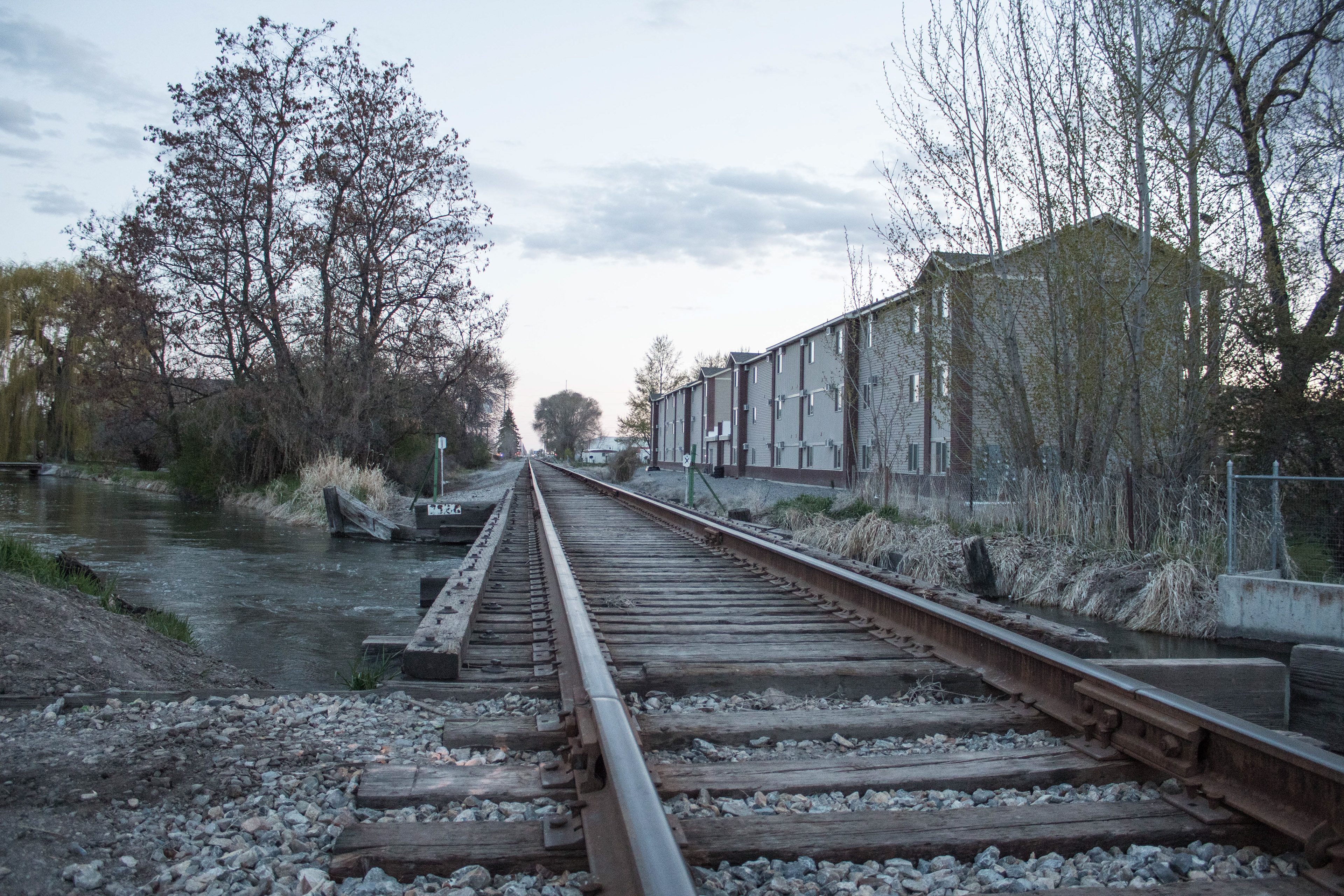 Train Tracks in Rexburg