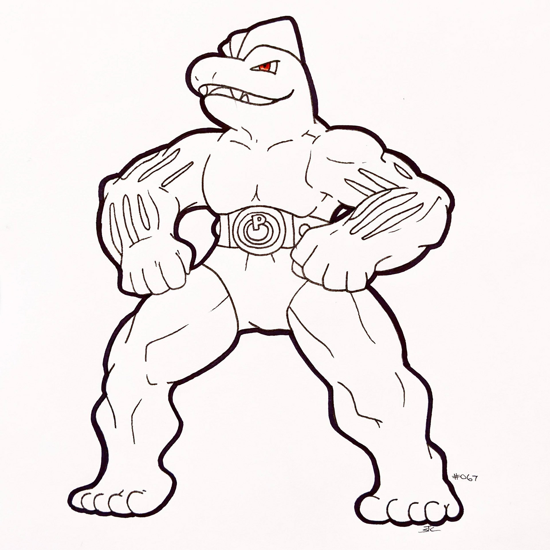 Pokemon Study : Machoke