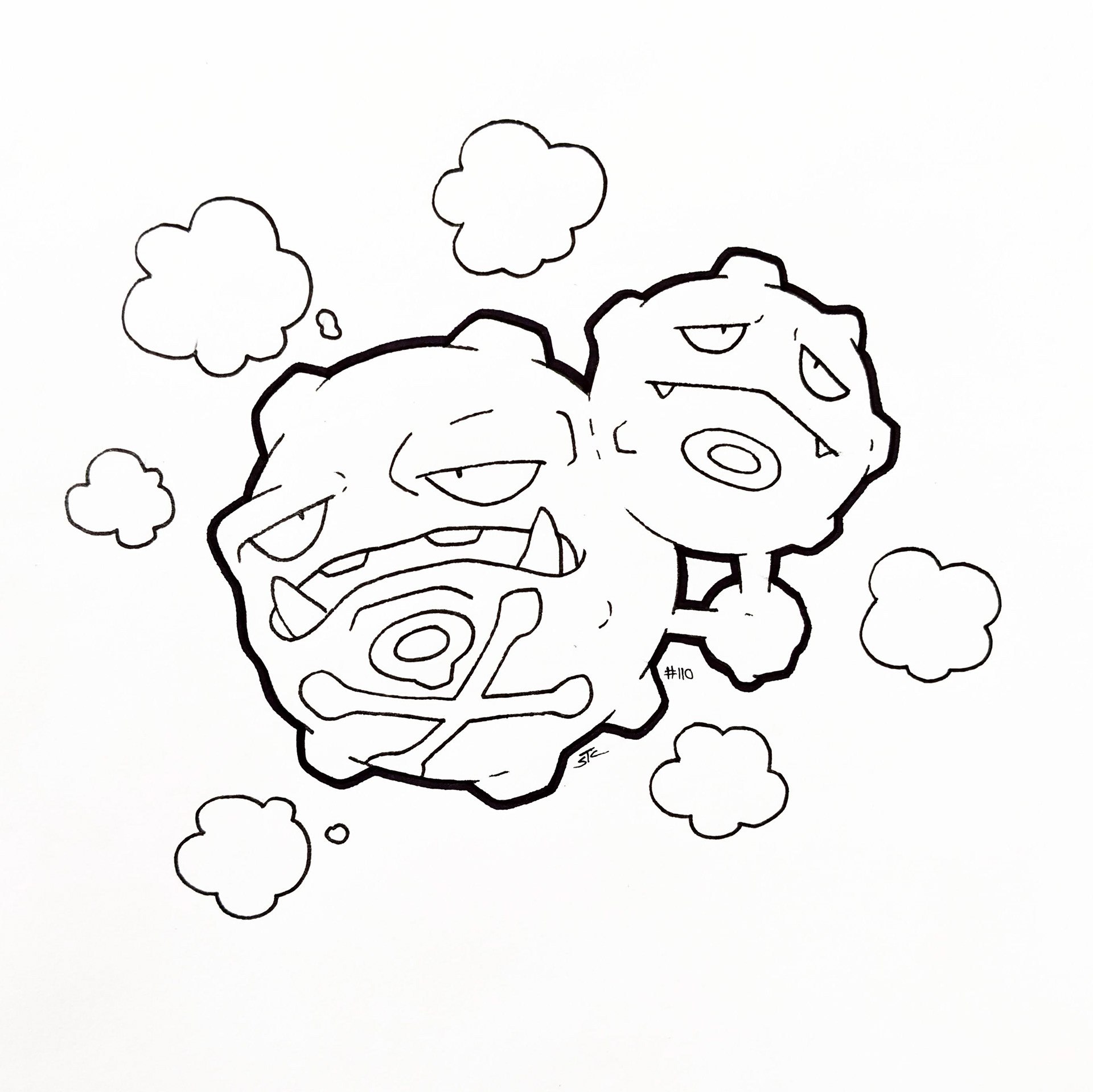 Pokemon Study : Weezing
