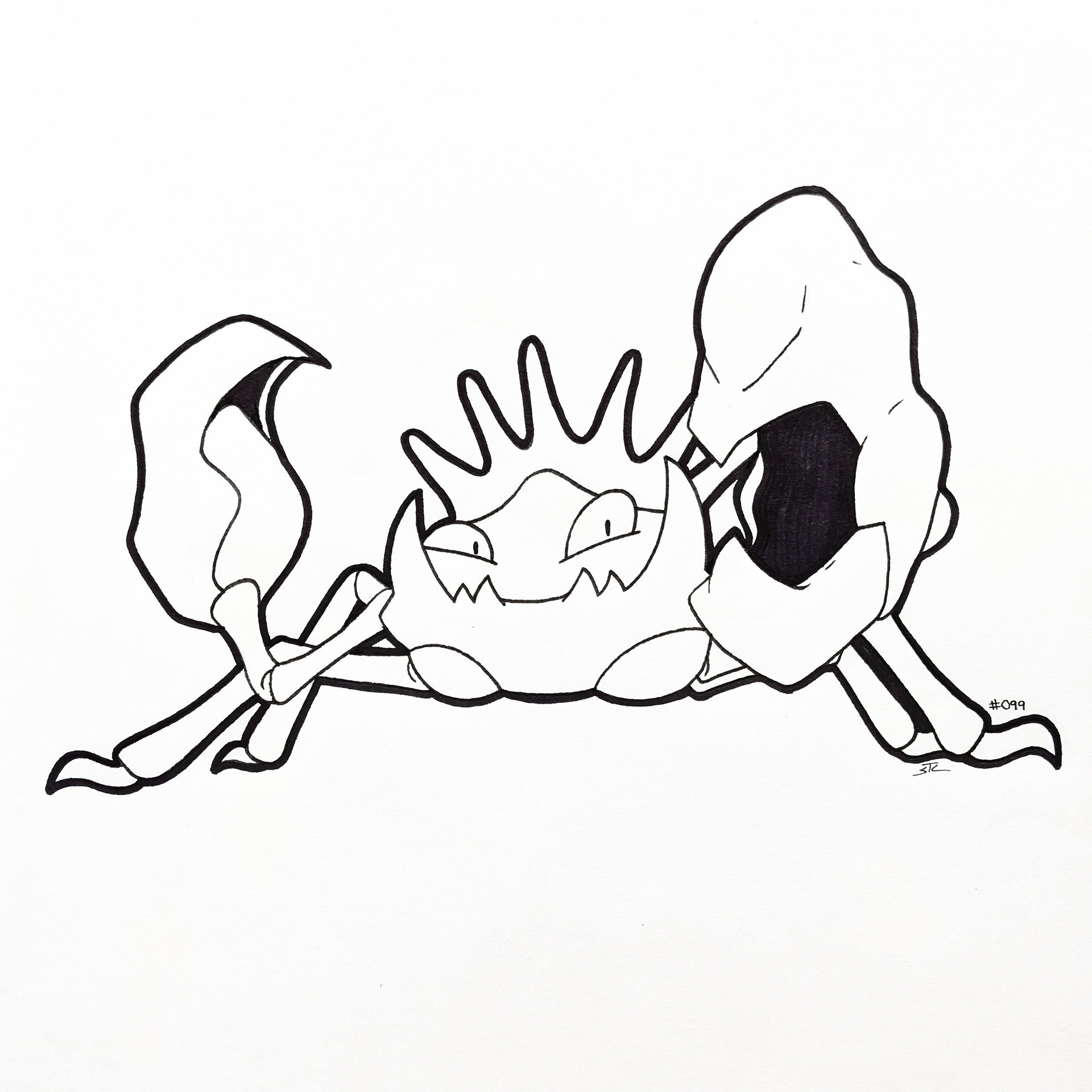 Pokemon Study : Kingler