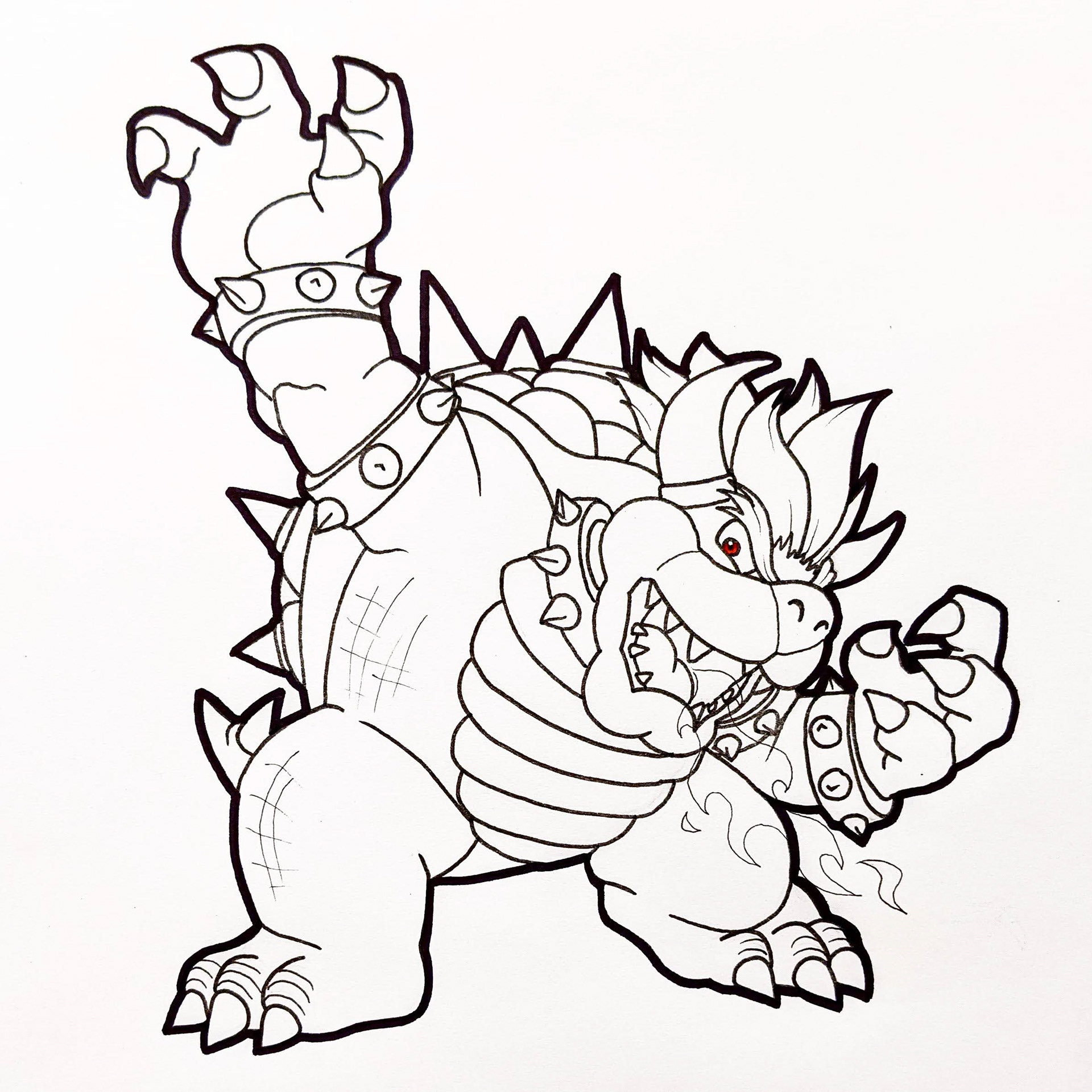 Smash Character Study : Bowser