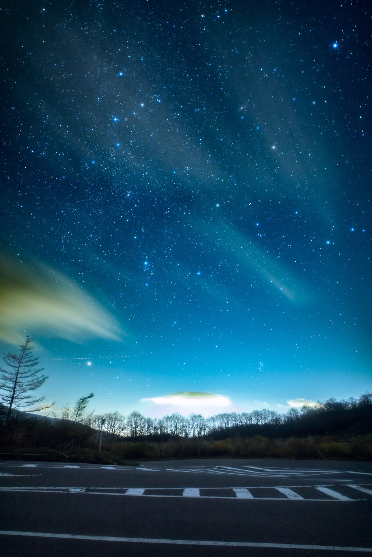 秋の夜空