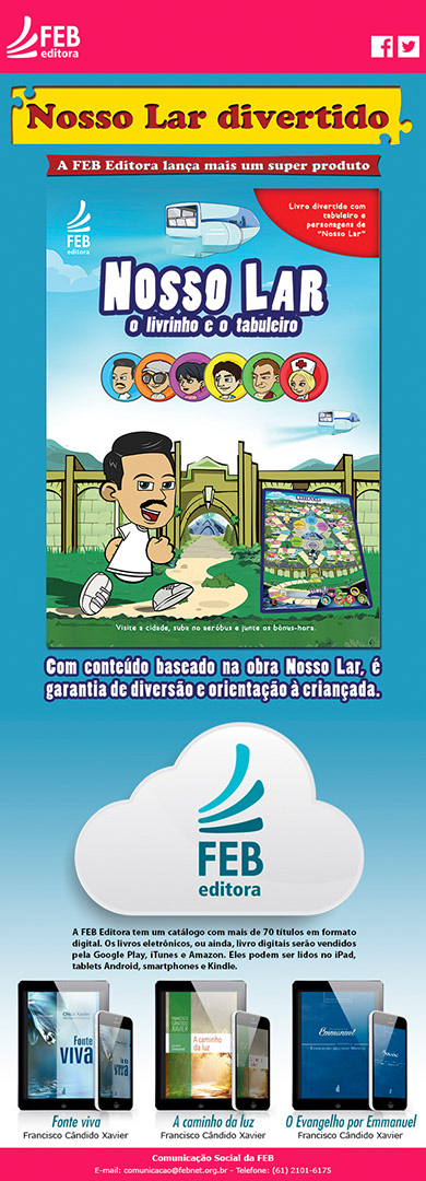 Boletim FEB Editora - livro jogo e livros digitais