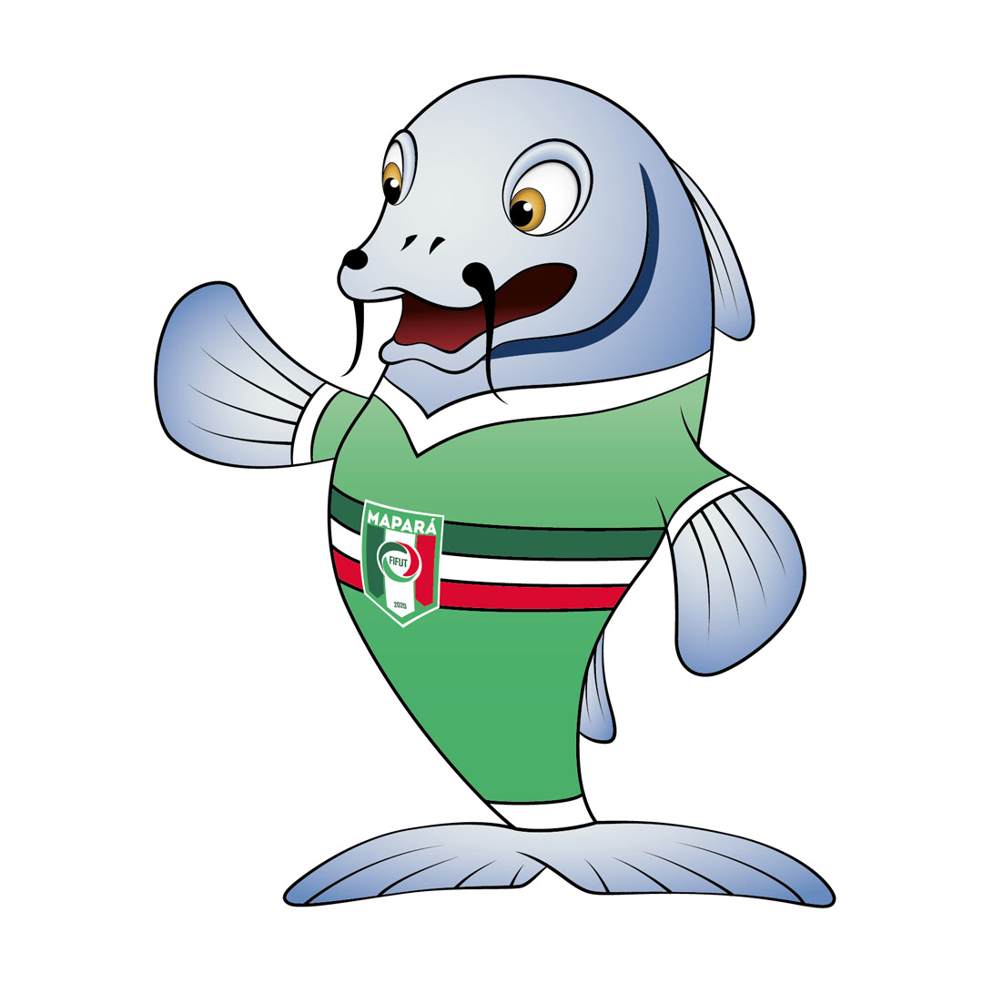 Mascote para time de futsal Mapará FIFUT