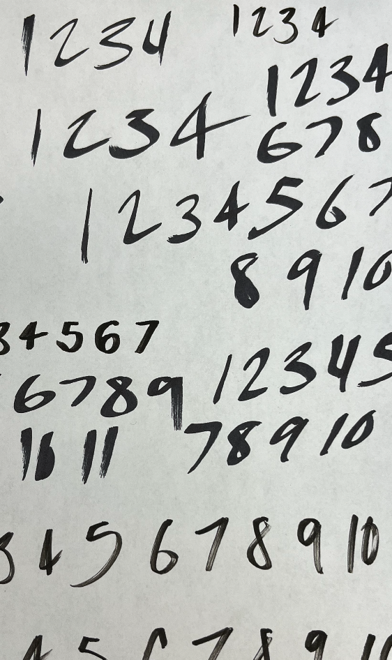Making page numbers