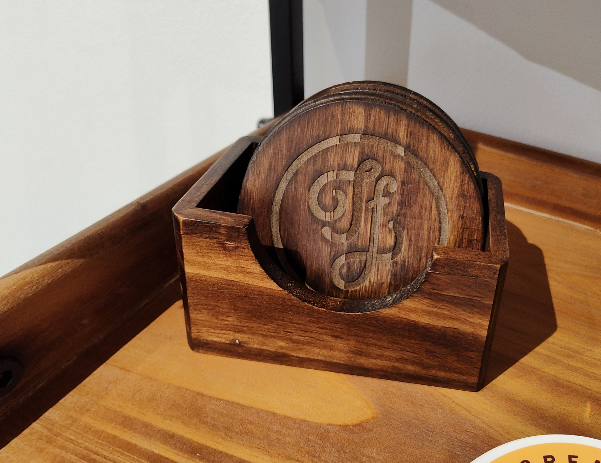 Engraved coasters