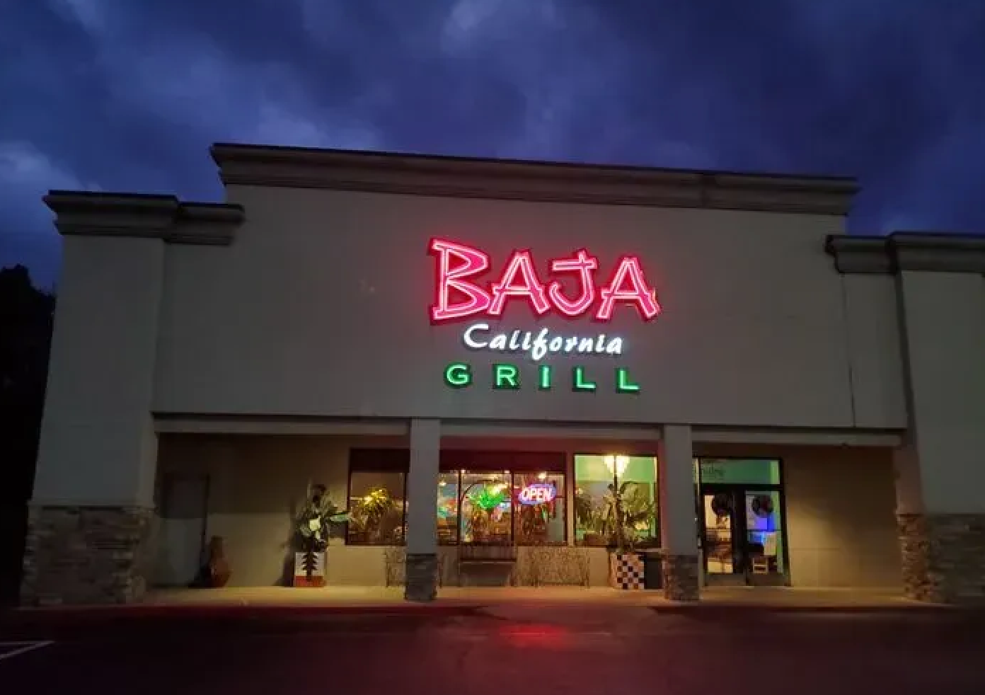 Previous Baja Logo (building front)