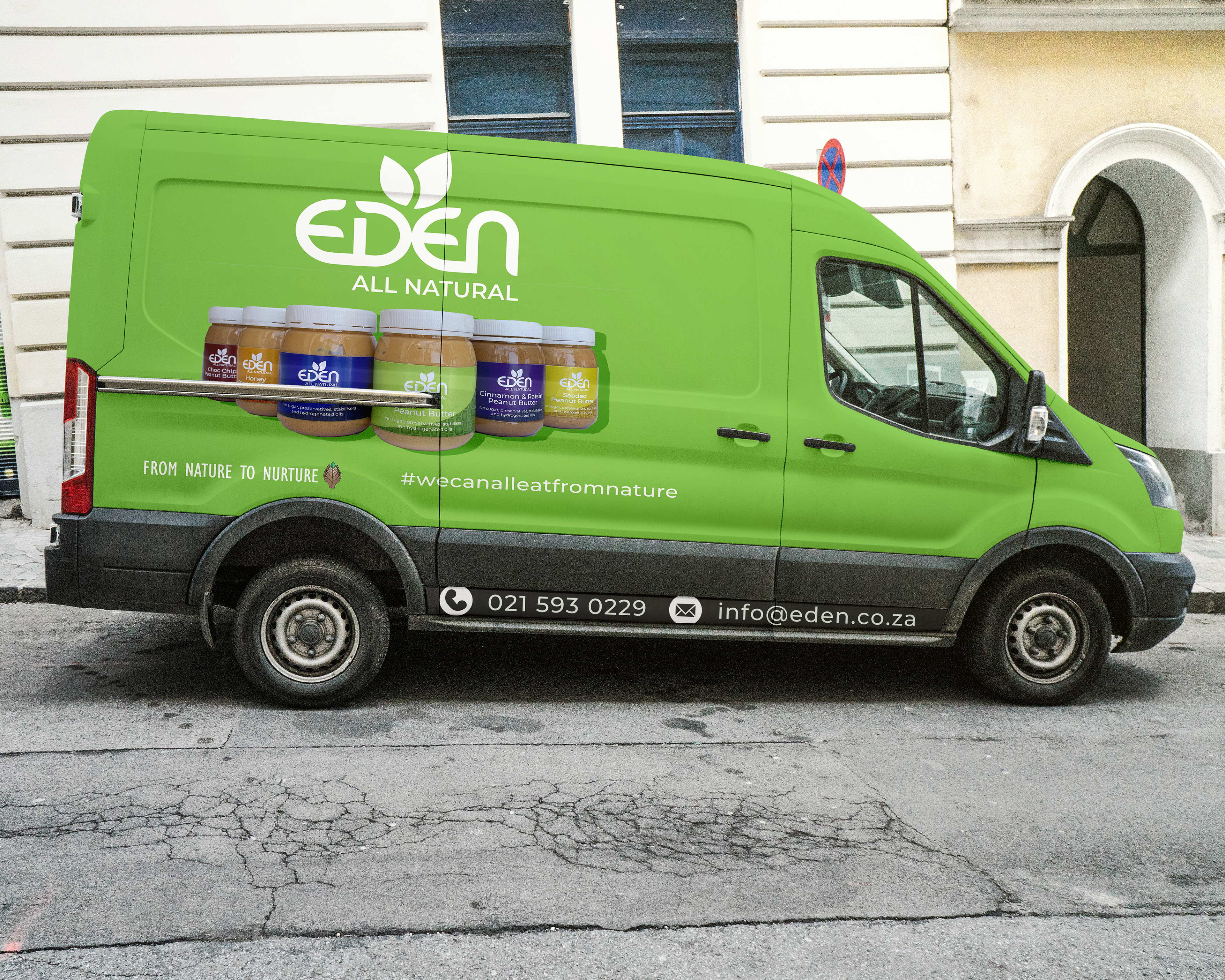 Delivery vehicle branding