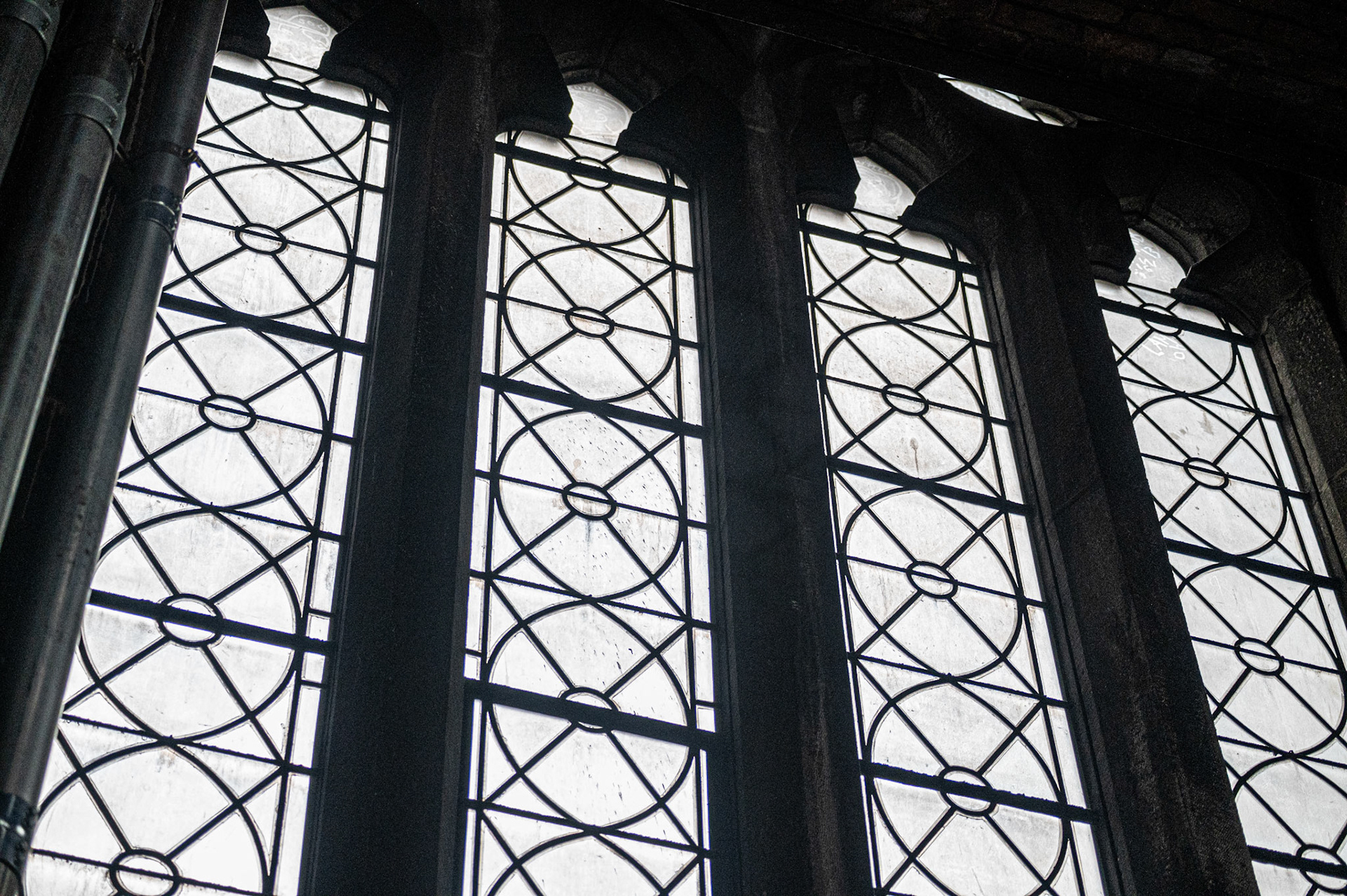 Window from inside the tower