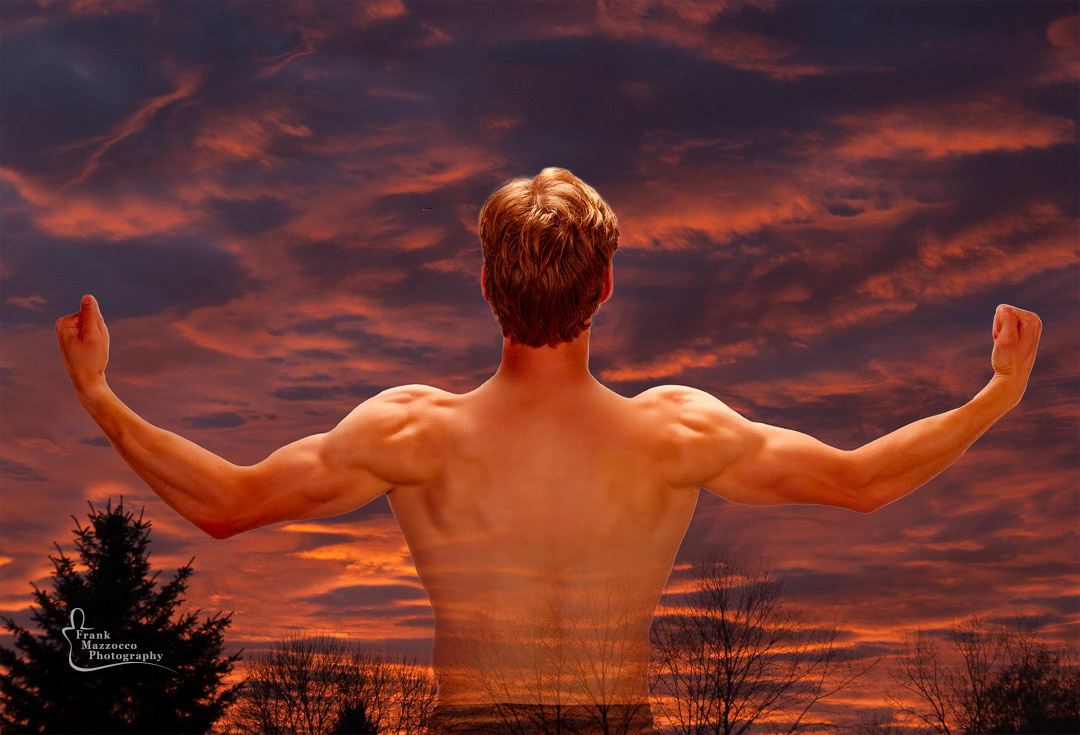 Ian, sunset