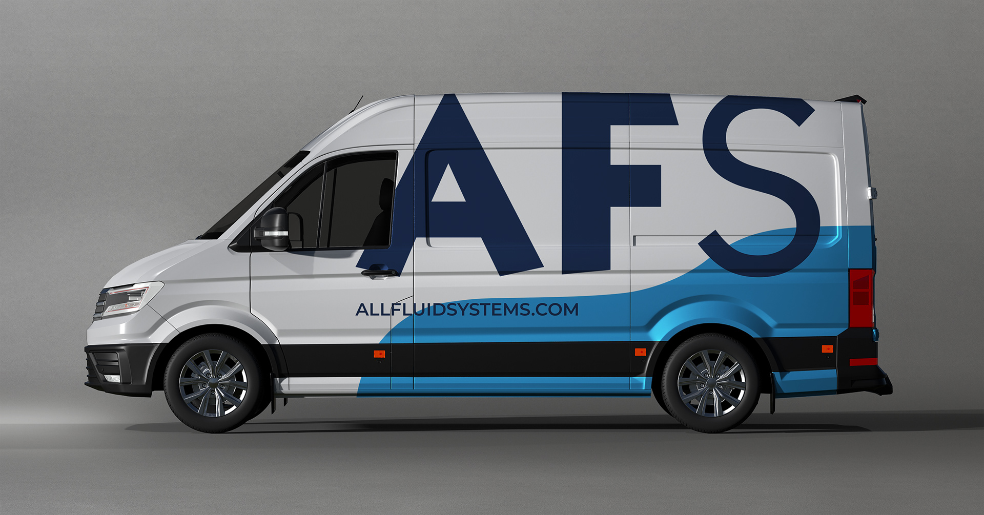 All Fluid Systems Bus Ontwerp Busbestickering