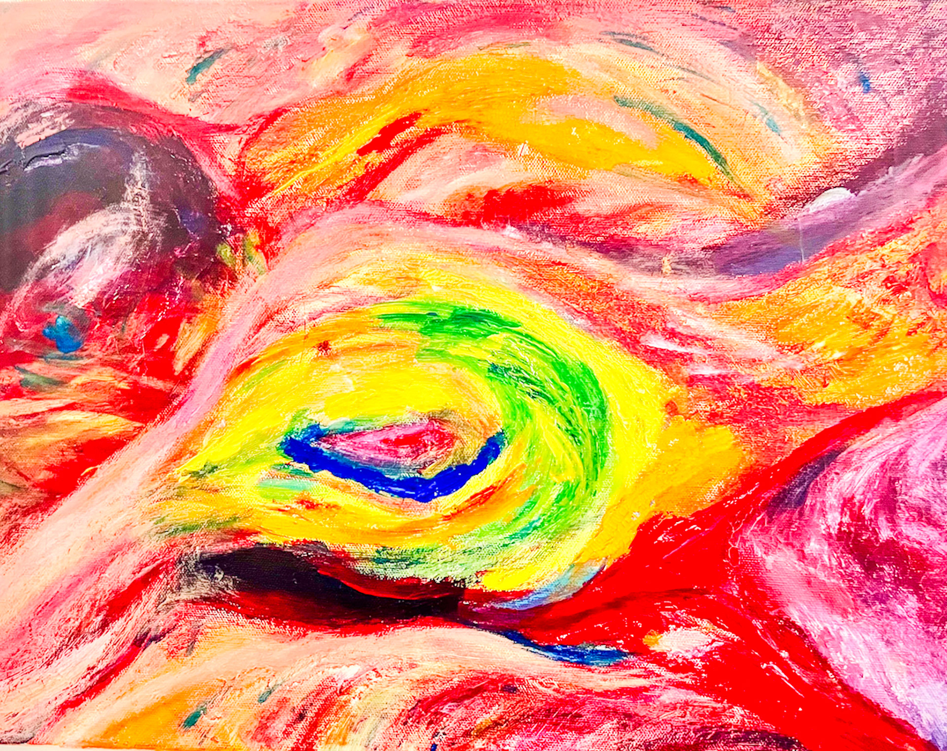 Year: 2021 Medium: Acrylic on Canvas Size: 16 * 18 in