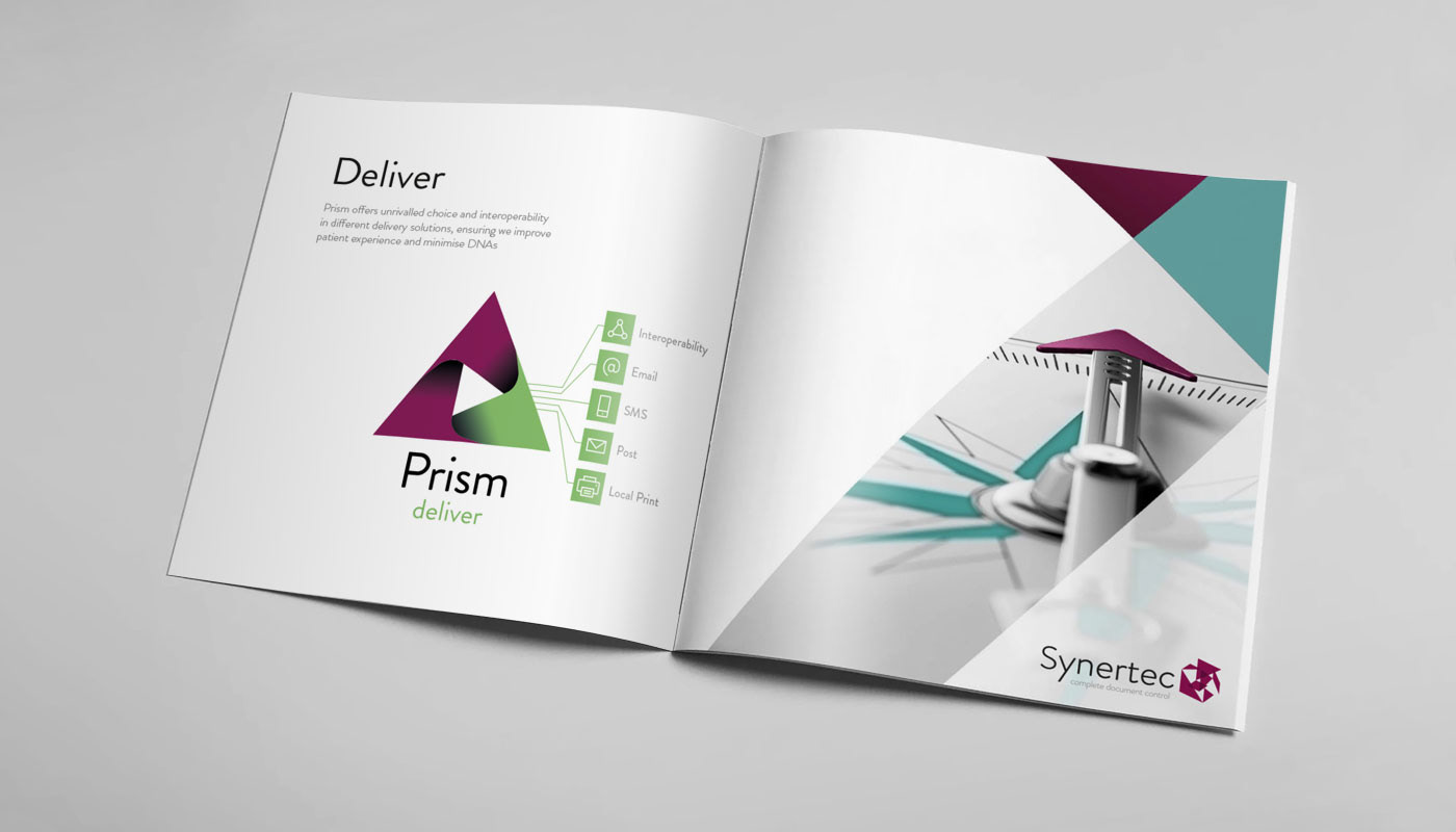 Synertec Prism Brochure Design