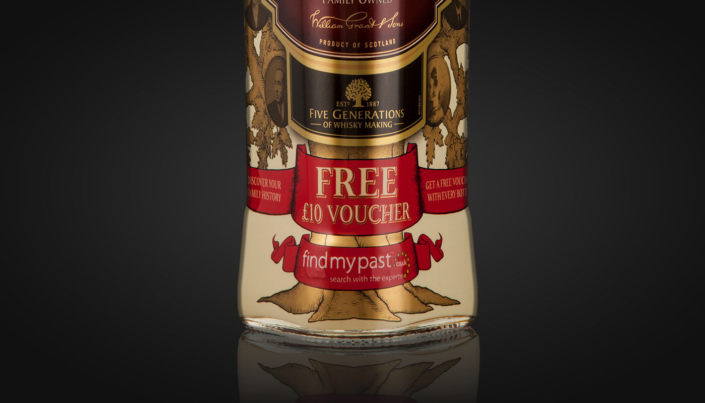 Grant's Whisky on-pack promotion, ACTIVATION