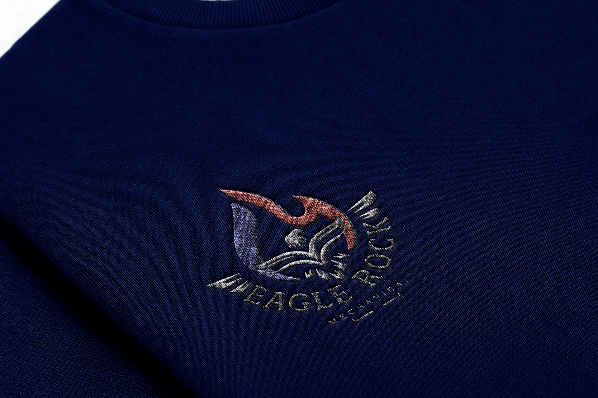 Embossed logo psd created by asylab