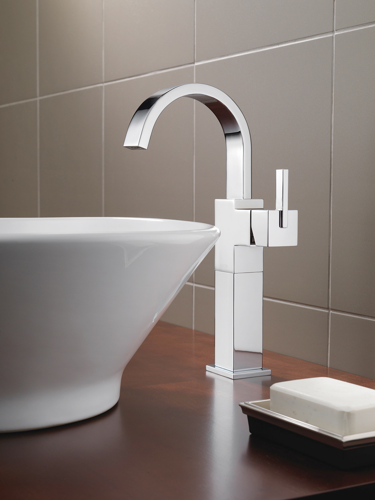 Sanitaryware - washroom basin and taps