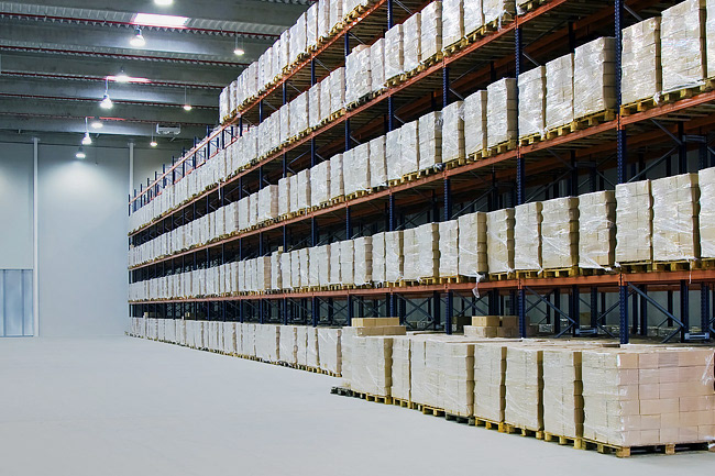 Warehouse racking and shelving systems