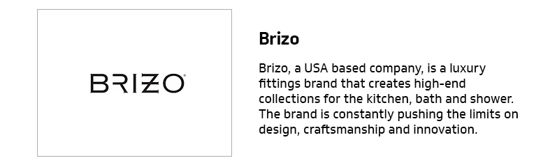 Brizo luxury bathroom fittings Dubai