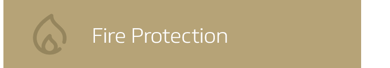 Passive fire protection suppression